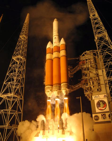 ULA’s Delta IV rocket blasts off from Cape Canaveral for one of its final missions